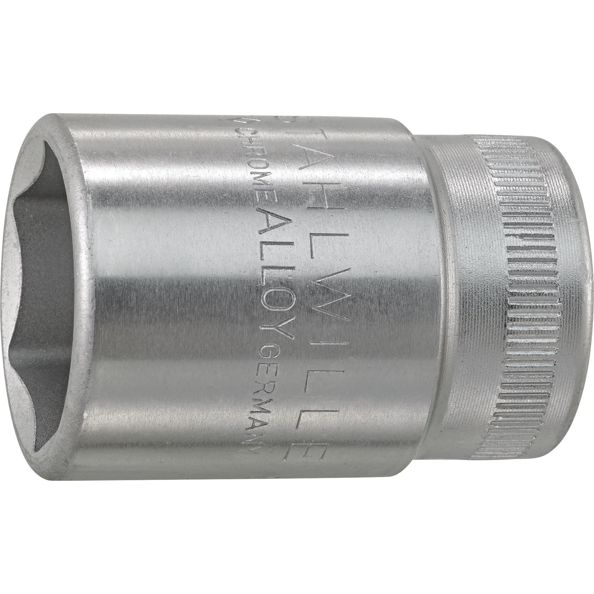 Soquete Sextavado STAHLWILLE 52 19 mm Encaixe 1/2" AS-Drive HPQ Made in Germany