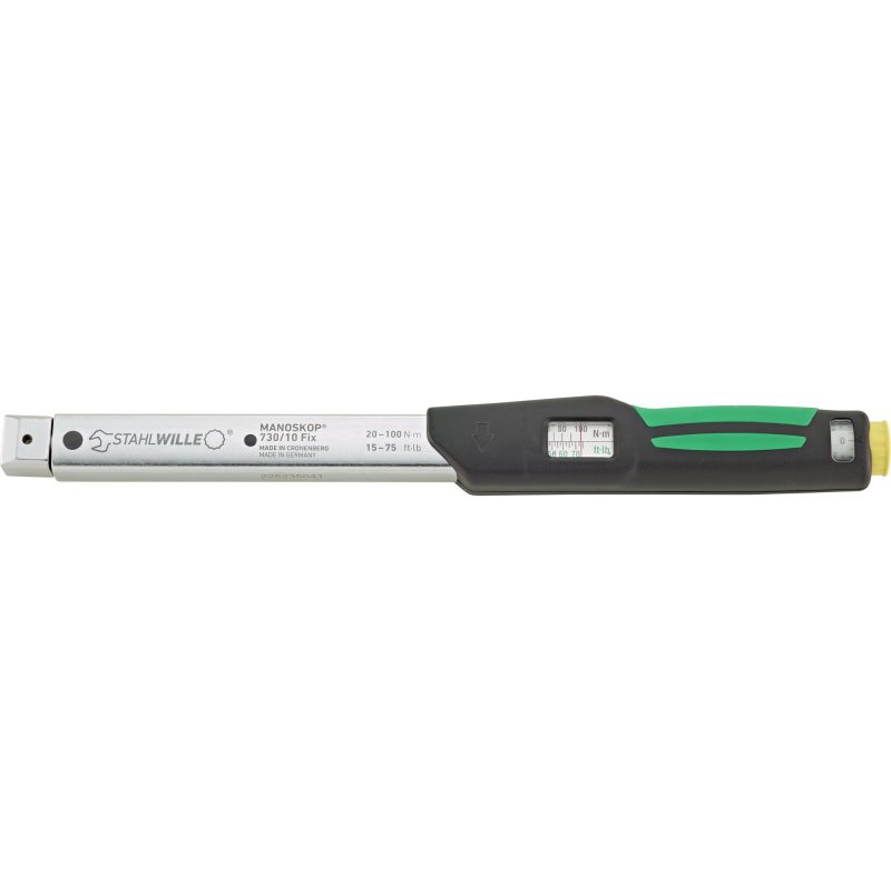 Torquímetro Mecânico STAHLWILLE MANOSKOP 730/40 FIX 80-400 N·m - Made in Germany