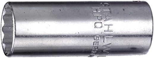 Soquete Longo Estriado STAHLWILLE 40aDL Medida 9/16" Encaixe 1/4" Made in Germany