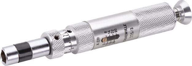 Torquímetro Axial Mecânico STAHLWILLE TORSIOMAX 775/3 2-30 cN·m - Made in Japan