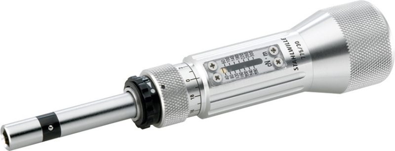 Torquímetro Axial Mecânico STAHLWILLE TORSIOMAX 775/12 20-120 cN·m - Made in Japan