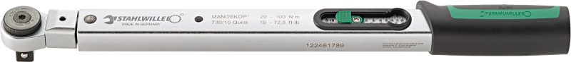 Torquímetro Mecânico STAHLWILLE MANOSKOP 730R/4 QUICK 8-40 N·m - Made in Germany