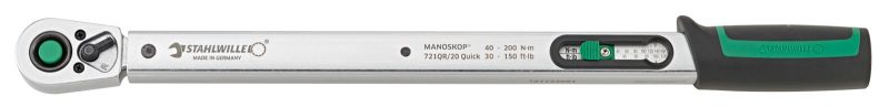 Torquímetro Mecânico STAHLWILLE MANOSKOP 721QR/20 QUICK 40-200 N·m - Made in Germany