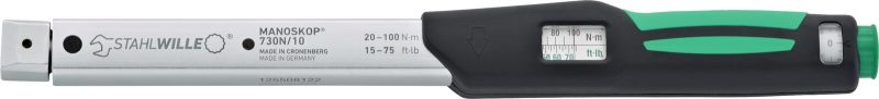 Torquímetro Mecânico STAHLWILLE MANOSKOP 730Na/10 15-75 ft·lb / 180-900 in·lb - Made in Germany