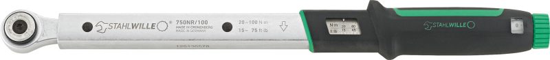 Torquímetro Mecânico STAHLWILLE MANOSKOP 750NR/100 20-100 N·m - Made in Germany