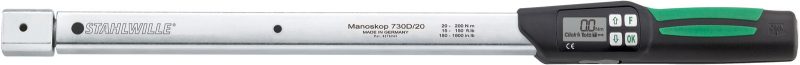 Torquímetro Eletromecânico STAHLWILLE MANOSKOP 730D/40 40-400 N·m - Made in Germany