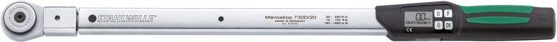 Torquímetro Eletromecânico STAHLWILLE MANOSKOP 730DR/40 40-400 N·m - Made in Germany