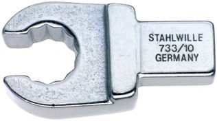 Inserto Estrela Aberto STAHLWILLE 733/10 12 mm 9x12 mm - Made in Germany