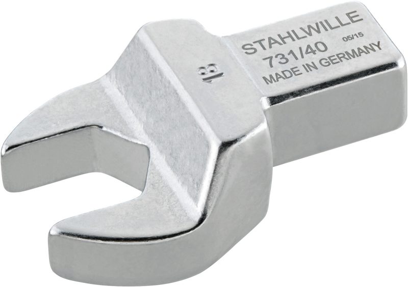 Inserto Boca Aberta STAHLWILLE 731/40 41 mm 14x18 mm - Made in Germany