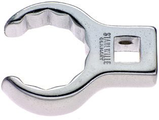 Chave Crowfoot Flare Nut STAHLWILLE 440 17 mm Encaixe 3/8" - Made in Germany