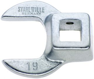 Chave Crowfoot Boca Aberta STAHLWILLE 540 19 mm Encaixe 3/8" - Made in Germany