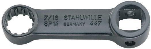 Adaptador Spline-Drive STAHLWILLE 447aSP 9/32 pol. Encaixe 3/8" - Made in Germany